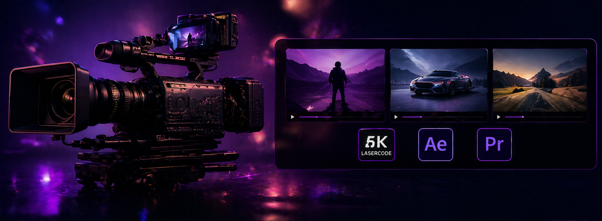 Premium Video Production illustration